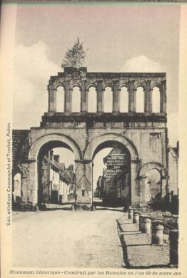 La porte Romaine d'Arroux